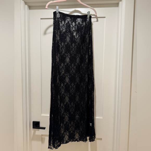 RESA black lace skirt - Picture 5 of 9